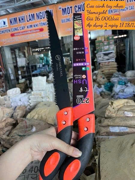 CƯA CẢNH TAY NHỰA YÂMZAKL 270mm