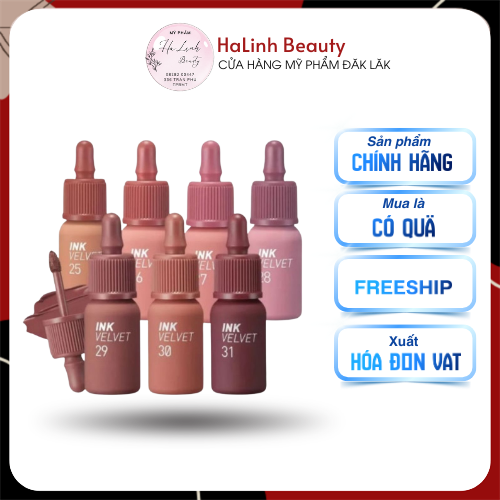 Son kem INK velvet nhiều màu