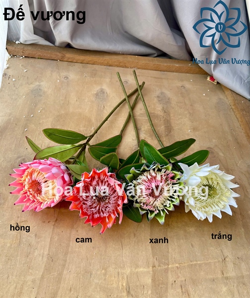 Đế vương - Hoa cành dài - Hoa Lụa Vân Vượng