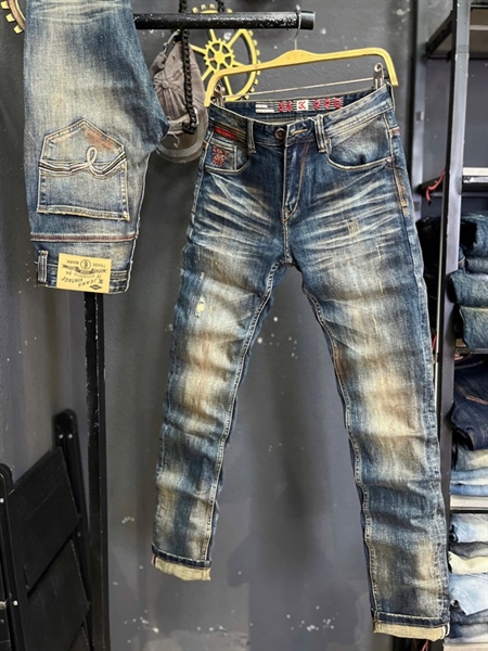 Jean Dài VIP SC 3K-M17 Was Retro vintage lau dơ sơn