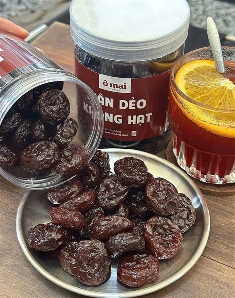 Ô mai mận dẻo không hạt 450g
