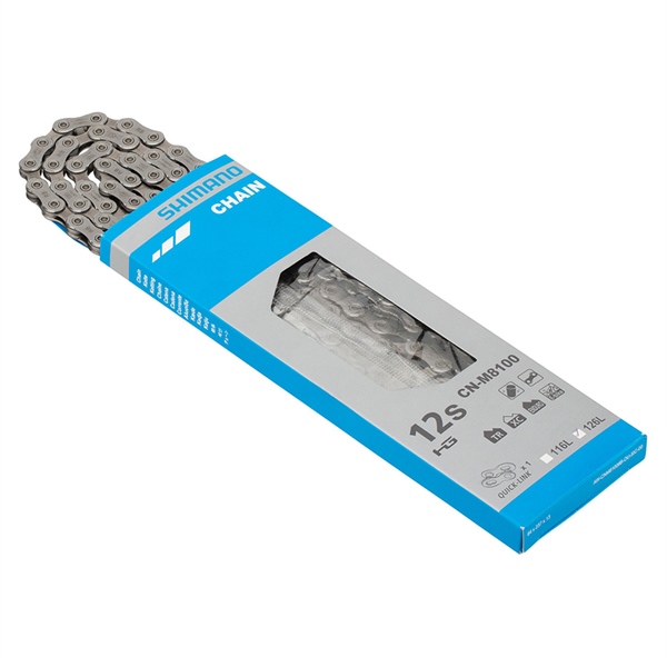 Xích Xe Đạp SHIMANO SCN-M8100 126LINKS FOR HG 12-SPEED, W/QUICK-LINK BICYCLE CHAIN