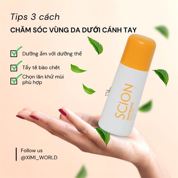 Lăn Khử Mùi Scion Nuskin Cao Cấp (Mỹ, Thái Lan, Malaysia) 75ml