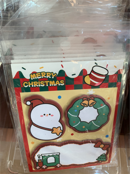 Giấy note chủ đề Giáng Sinh