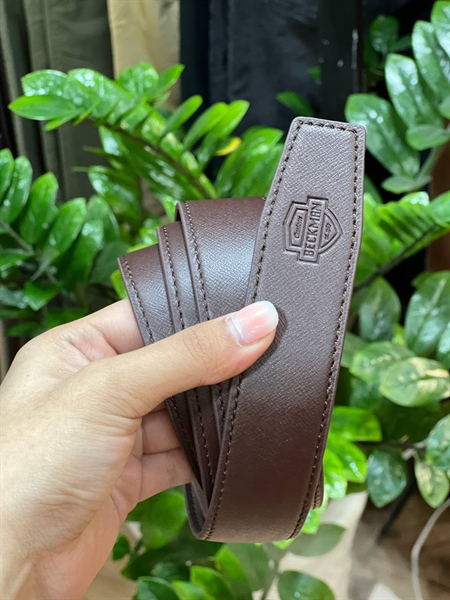 Dây Nịt Beckman TT Khóa Kéo Da Safiano 1