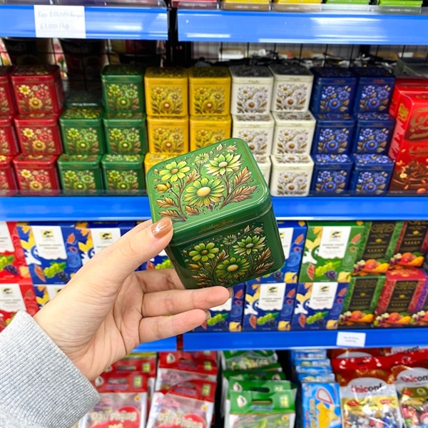 LH.Kẹo ANTHON SOCOLA Vuông Hoa Nhỏ 80g(36hộp/thùng)