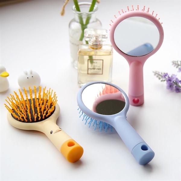 Lược massage kèm gương