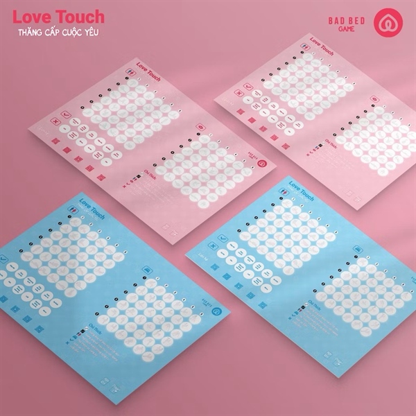 LOVETOUCH-Bảng dringking game trò chơi Bad Bed dành cho các cặp đôi nâng tầm cảm xúc khi yêu