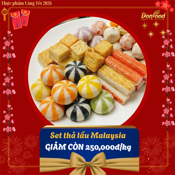 TẾT 2026 - Viên thả lấu Malaysia 500g