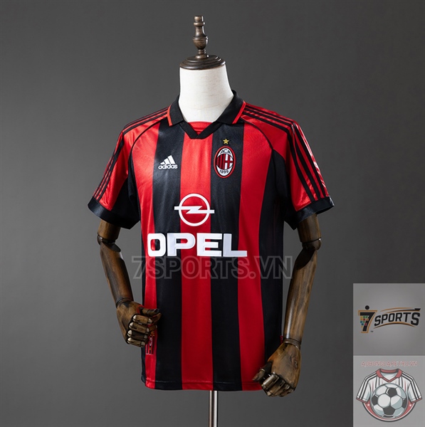 Áo Bóng Đá Retro AC Milan 1998/99 - Sân Nhà