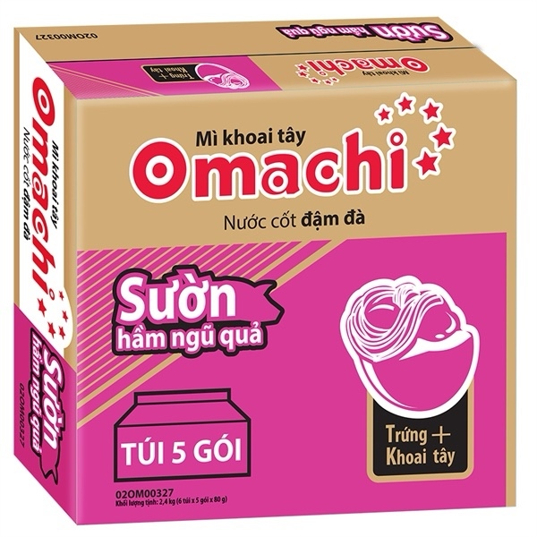 Mì khoai Tây Omachi sườn hầm