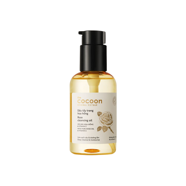 [HÀNG CÔNG TY] COCOON Dầu Tẩy Trang Hoa Hồng - 140ml