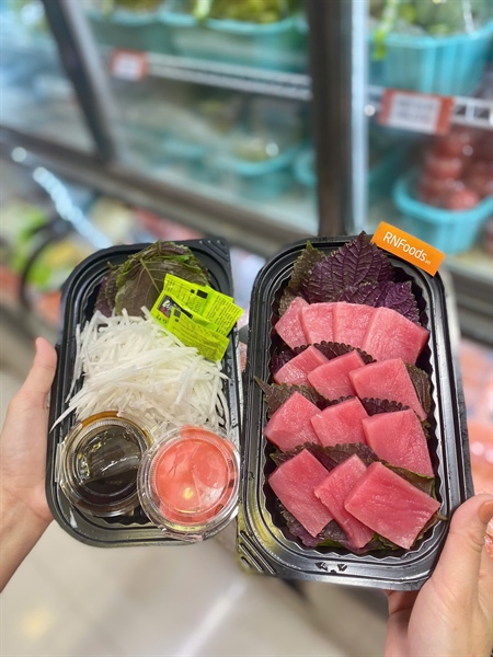 SASHIMI - COMBO - SET CÁ NGỪ SAKU A4