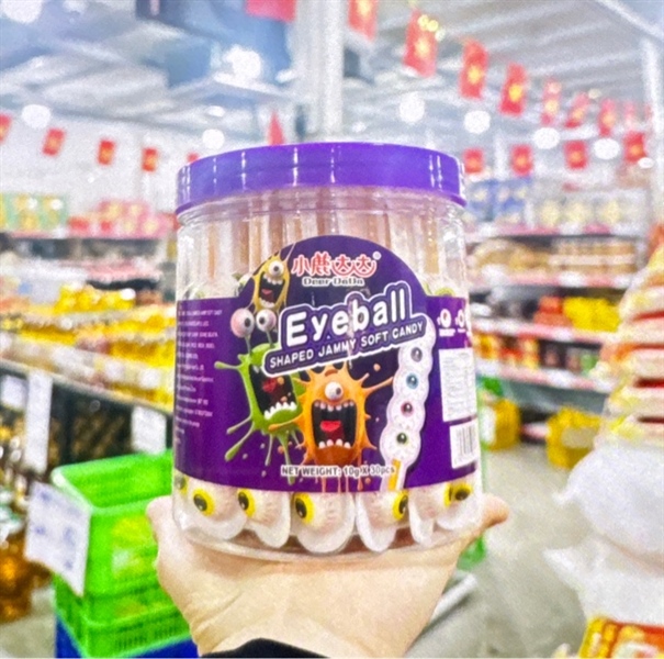 Hủ kẹo que Đài Loan 300g ( Mắt )