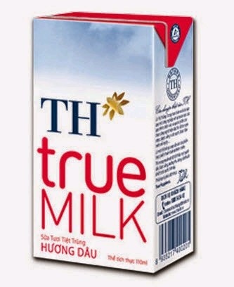TH True Milk dâu 110ml