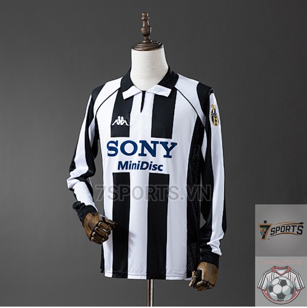 Áo Bóng Đá Retro Dài Tay Juventus 1997/98 - Sân Nhà