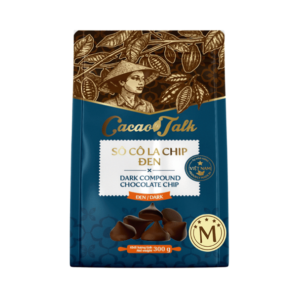Chocochip đen Cacao Talk 300gr