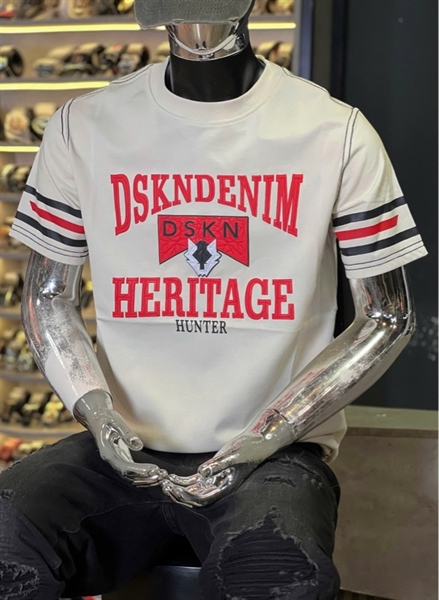 Thun CT -DSKN in dập nổi gân viền tay 3 sọc màu- KEM