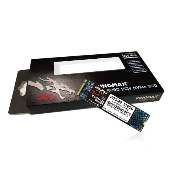 Ổ cứng SSD KINGMAX Zeus PQ3480 512GB NVMe PCIe Gen 3x4 (PQ3480-512G)