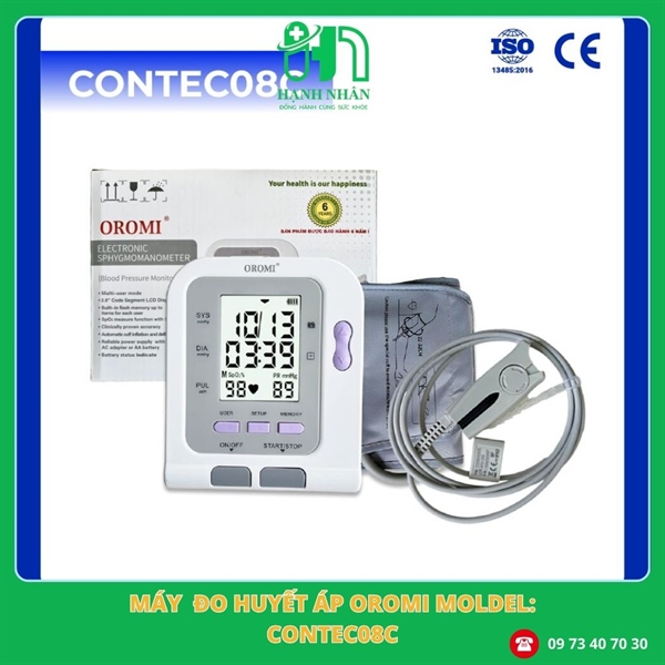 Máy đo huyết áp Oromi model: Contec08c