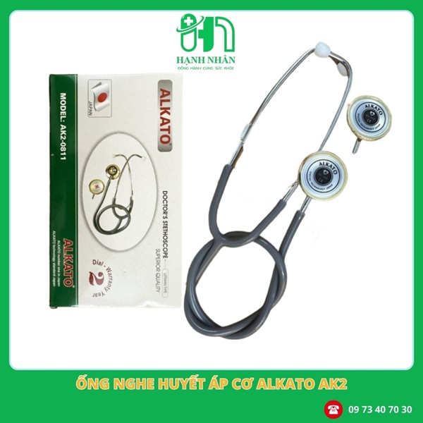 Tai nghe nhịp tim, phổi hiệu ALKATO AK2-0811 MSP : JD3001
