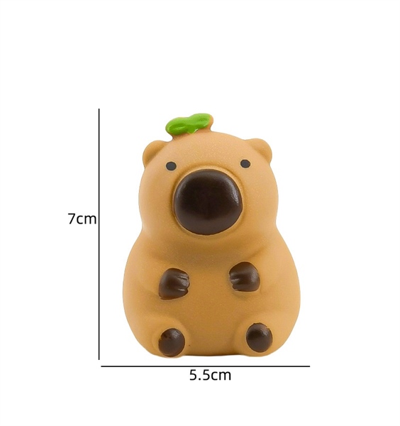 Trang trí bánh kem - Chuột Capybara lớn