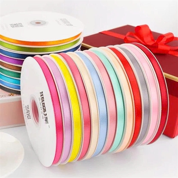 Ruy băng lụa 1cm X 22m nhiều màu