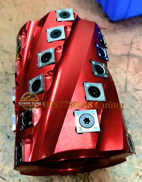 Dao bào nhôm nằm 100x80x30x6T
