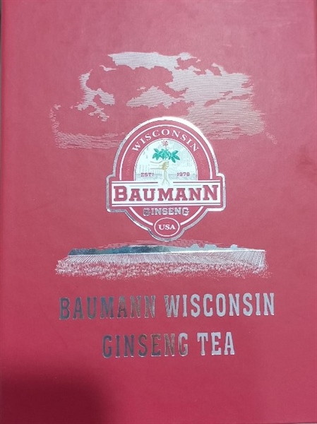 Nhân sâm Baumann Wisconsin dạng túi lọc 2g - USA