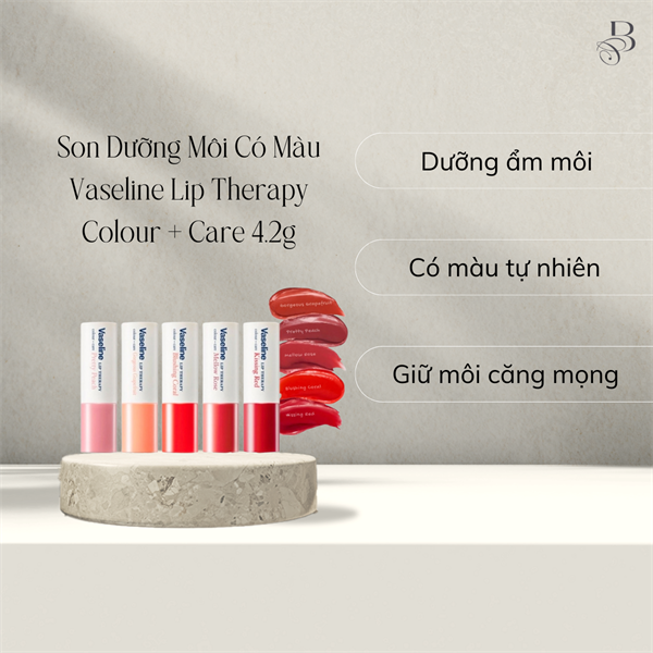 Son Dưỡng Vaseline Lip Therapy Kissing Red