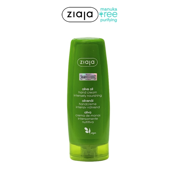 Kem Dưỡng Tay & Móng Ô Liu Ziaja Olive Oil Hand Cream Intensely Nourishing 80ml