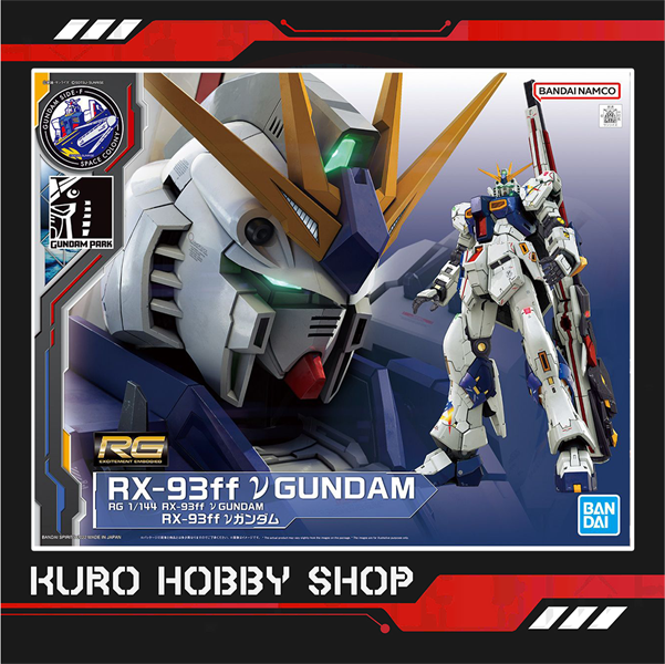 RG 1/144 RX-93ff Nu Gundam - Mô hình lắp ráp Bandai