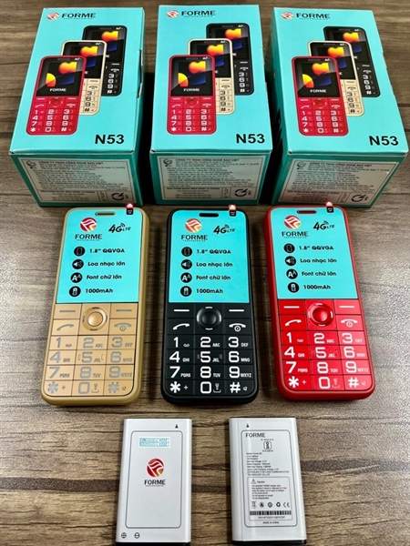 Điện thoại Forme N53 sóng 4G