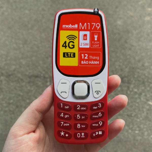 Điện thoại Mobell M179 sóng 4G