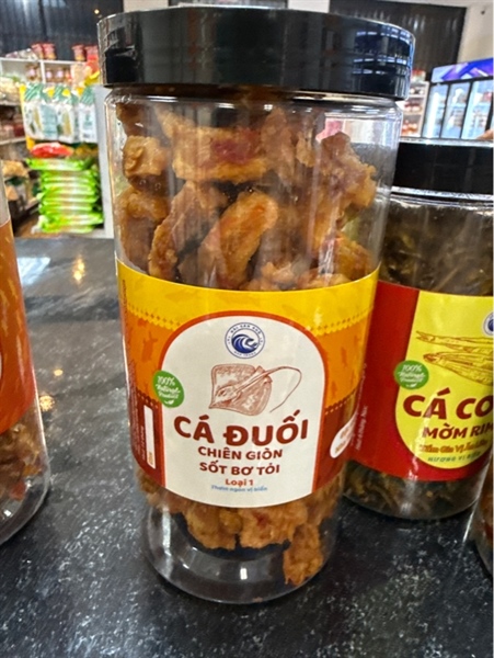 Cá Đuối Chiên Giòn Xốt Bơ Tỏi