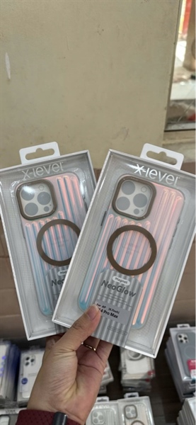 Ốp iPHONE 14 Pro Max 6.7 X-LEVEL NeoGlow vân sọc