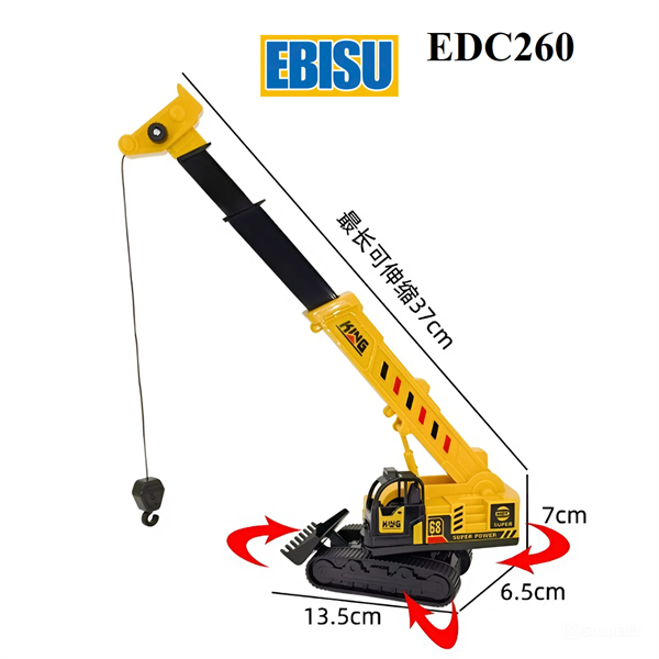 Máy cần cẩu loại to (máy xúc cần cẩu)