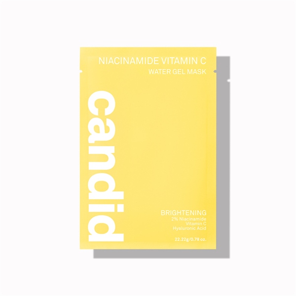 [Hàng Công Ty] CANDID Mặt Nạ Niacinamide Vitamin C Water Gel Mask - Vàng