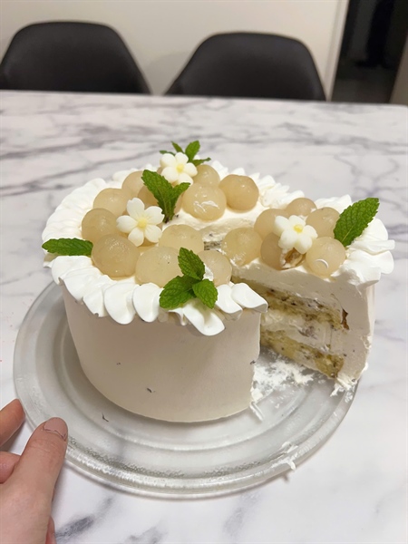 ウーロン茶とライチ - Bánh Kem Olong Nhãn