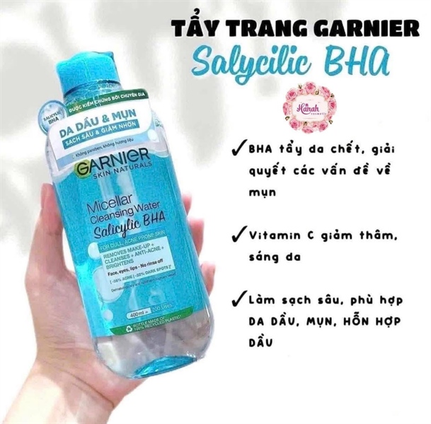 NƯỚC TẨY TRANG GARNIER XANH NGỌC CTY NK - 400ML( SALE )