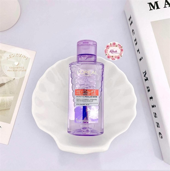 NƯỚC TẨY TRANG SIÊU CẤP ẨM & GIẢM NẾP NHĂN LOREAL TÍM - 95ML