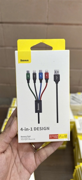 Cáp sạc BASEUS 4 đầu CA1T4
