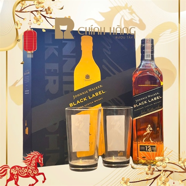 Johnnie Walker Black Label - Hộp Quà Tết 2026