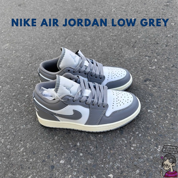 Nike Air Jordan 1 Low Grey | Xám