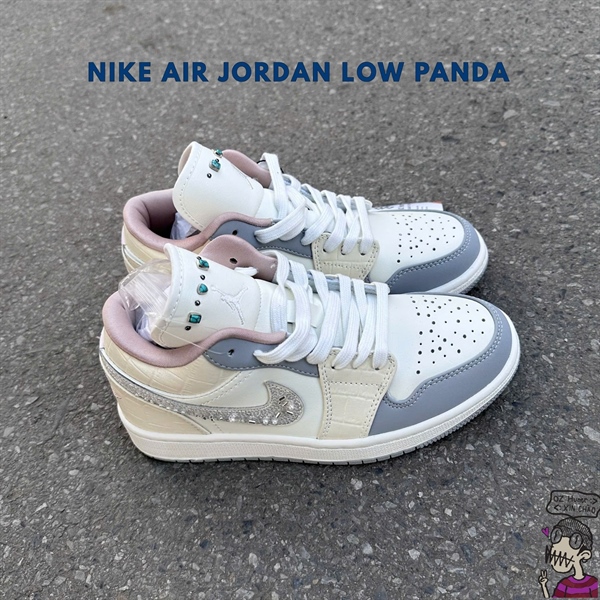 Nike Air Jordan 1 Low Sail Soft Pearl | Kim Cương