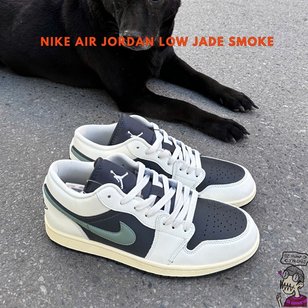 Nike Air Jordan Low "Jade Smoke" | Xanh Nhạt