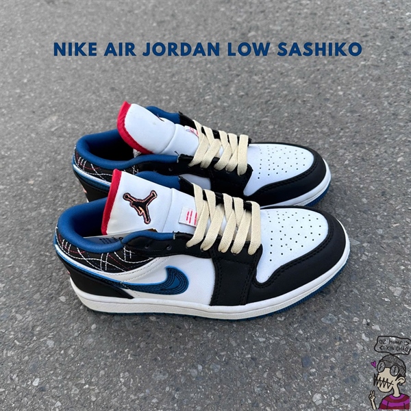 Nike Air Jordan Sashiko | Đen Xanh