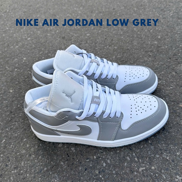 Nike Air Jordan Low Grey | Xám Đế Trong