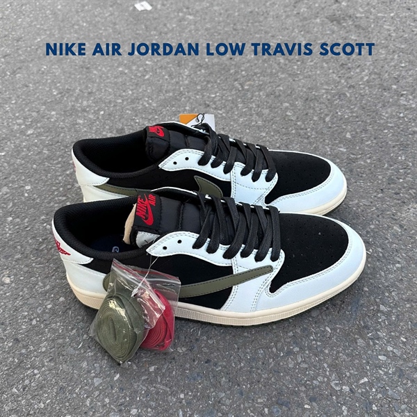 Nike Air Jordan Low Travis Scott Đen