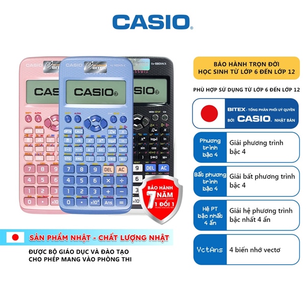 Máy tính Casio FX-580VN